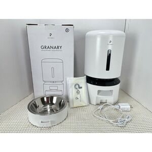 PETLIBRO Granary Automatic Pet Feeder Camera Monitoring 5L White Tested Working